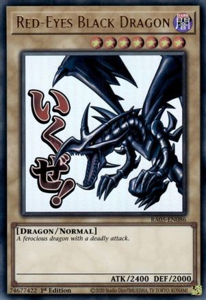 Red-Eyes Black Dragon (RA05-EN086) - Rarity Collection 5 1st Edition Rarity Collection 5 Yugioh Single  Squirtle Squad Card Shop.