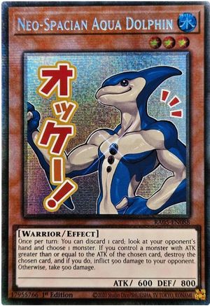 Neo-Spacian Aqua Dolphin (Starlight Rare) (RA05-EN088) - Rarity Collection 5 1st Edition Rarity Collection 5 Yugioh Single  Squirtle Squad Card Shop.