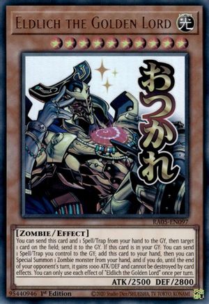 Eldlich the Golden Lord (RA05-EN097) - Rarity Collection 5 1st Edition Rarity Collection 5 Yugioh Single  Squirtle Squad Card Shop.