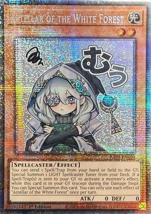 Astellar of the White Forest (Starlight Rare) (RA05-EN100) - Rarity Collection 5 1st Edition Rarity Collection 5 Yugioh Single  Squirtle Squad Card Shop.