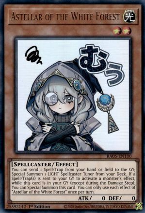 Astellar of the White Forest (RA05-EN100) - Rarity Collection 5 1st Edition Rarity Collection 5 Yugioh Single  Squirtle Squad Card Shop.