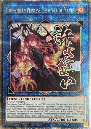 Promethean Princess, Bestower of Flames (Starlight Rare) (RA05-EN107) - Rarity Collection 5 1st Edition Rarity Collection 5 Yugioh Single  Squirtle Squad Card Shop.