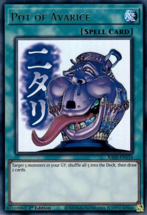 Pot of Avarice (RA05-EN114) - Rarity Collection 5 1st Edition Rarity Collection 5 Yugioh Single  Squirtle Squad Card Shop.