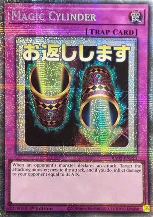 Magic Cylinder (Starlight Rare) (RA05-EN123) - Rarity Collection 5 1st Edition Rarity Collection 5 Yugioh Single  Squirtle Squad Card Shop.