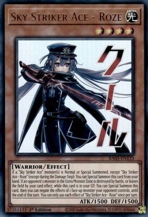 Sky Striker Ace - Roze (RA05-EN133) - Rarity Collection 5 1st Edition Rarity Collection 5 Yugioh Single  Squirtle Squad Card Shop.