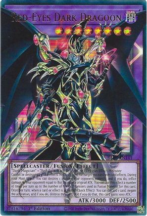 Red-Eyes Dark Dragoon (RA05-EN141) - Rarity Collection 5 1st Edition Rarity Collection 5 Yugioh Single  Squirtle Squad Card Shop.
