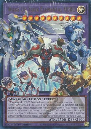 Wake Up Your Elemental HERO (RA05-EN142) - Rarity Collection 5 1st Edition Rarity Collection 5 Yugioh Single  Squirtle Squad Card Shop.