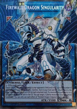 Firewall Dragon Singularity (Starlight Rare) (RA05-EN146) - Rarity Collection 5 1st Edition Rarity Collection 5 Yugioh Single  Squirtle Squad Card Shop.
