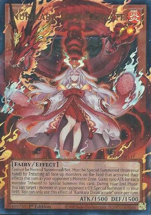 Kurikara Divincarnate (RA05-EN147) - Rarity Collection 5 1st Edition Rarity Collection 5 Yugioh Single  Squirtle Squad Card Shop.