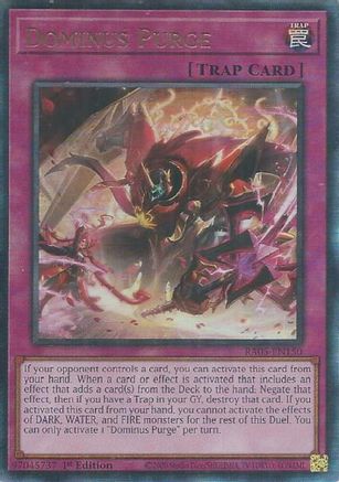 Dominus Purge (Ultimate Rare) (RA05-EN150) - Rarity Collection 5 1st Edition Rarity Collection 5 Yugioh Single  Squirtle Squad Card Shop.