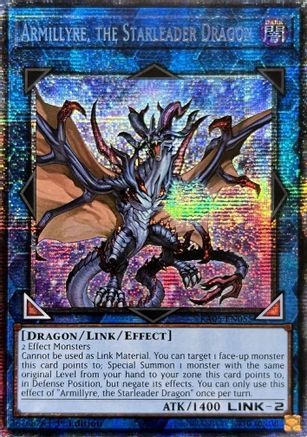 Armillyre, the Starleader Dragon (Starlight Rare) (RA05-EN055) - Rarity Collection 5 1st Edition Rarity Collection 5 Yugioh Single  Squirtle Squad Card Shop.