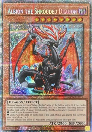Albion the Shrouded Dragon (Starlight Rare) (RA05-EN019) - Rarity Collection 5 1st Edition Rarity Collection 5 Yugioh Single  Squirtle Squad Card Shop.