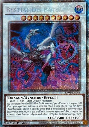 Bystial Dis Pater (Starlight Rare) (RA05-EN041) - Rarity Collection 5 1st Edition Rarity Collection 5 Yugioh Single  Squirtle Squad Card Shop.