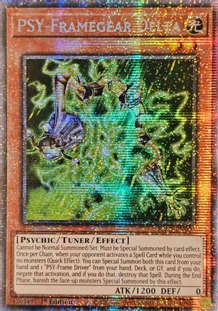 PSY-Framegear Delta (Starlight Rare) (RA05-EN007) - Rarity Collection 5 1st Edition Rarity Collection 5 Yugioh Single  Squirtle Squad Card Shop.