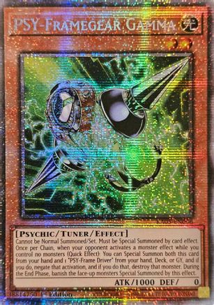 PSY-Framegear Gamma (Starlight Rare) (RA05-EN006) - Rarity Collection 5 1st Edition Rarity Collection 5 Yugioh Single  Squirtle Squad Card Shop.