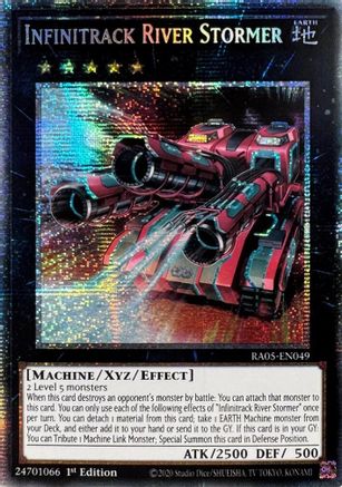 Infinitrack River Stormer (Starlight Rare) (RA05-EN049) - Rarity Collection 5 1st Edition Rarity Collection 5 Yugioh Single  Squirtle Squad Card Shop.