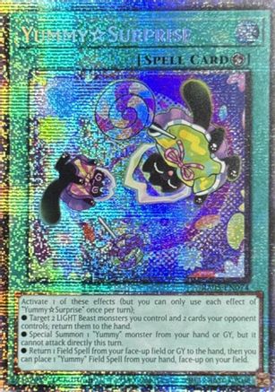 YummySurprise (Starlight Rare) (RA05-EN074) - Rarity Collection 5 1st Edition Rarity Collection 5 Yugioh Single  Squirtle Squad Card Shop.
