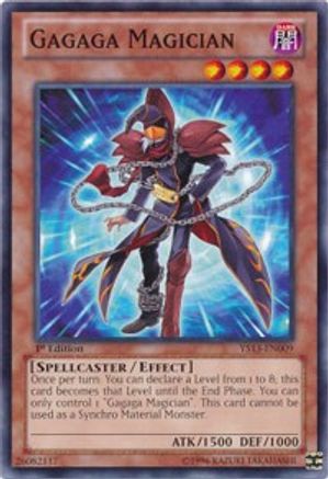 Gagaga Magician (YS13-EN009) - Super Starter: V for Victory 1st Edition Super Starter: V for Victory Yugioh Single  Squirtle Squad Card Shop.