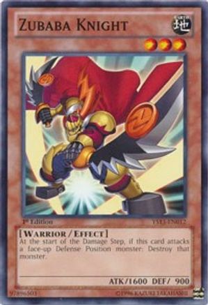 Zubaba Knight (YS13-EN012) - Super Starter: V for Victory 1st Edition Super Starter: V for Victory Yugioh Single  Squirtle Squad Card Shop.
