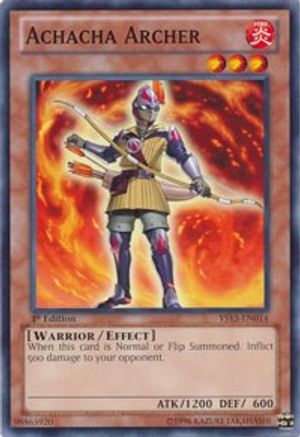 Achacha Archer (YS13-EN014) - Super Starter: V for Victory 1st Edition Super Starter: V for Victory Yugioh Single  Squirtle Squad Card Shop.