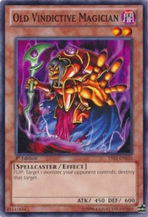 Old Vindictive Magician (YS13-EN020) - Super Starter: V for Victory 1st Edition Super Starter: V for Victory Yugioh Single  Squirtle Squad Card Shop.