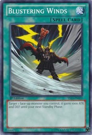Blustering Winds (YS13-EN022) - Super Starter: V for Victory 1st Edition Super Starter: V for Victory Yugioh Single  Squirtle Squad Card Shop.
