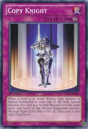 Copy Knight (YS13-EN033) - Super Starter: V for Victory 1st Edition Super Starter: V for Victory Yugioh Single  Squirtle Squad Card Shop.
