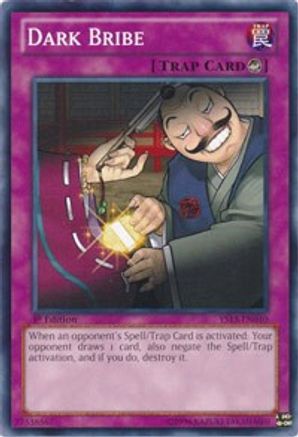Dark Bribe (YS13-EN040) - Super Starter: V for Victory 1st Edition Super Starter: V for Victory Yugioh Single  Squirtle Squad Card Shop.