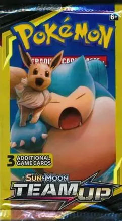 Team Up - Mini Booster Pack SM - Team Up Pokemon Sealed  Squirtle Squad Card Shop.