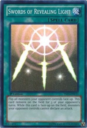 Swords of Revealing Light (YS13-ENV13) - Super Starter: V for Victory Power-Up Pack Limited Super Starter: V for Victory Power-Up Pack Yugioh Single  Squirtle Squad Card Shop.
