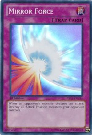 Mirror Force (YS13-ENV14) - Super Starter: V for Victory Power-Up Pack Limited Super Starter: V for Victory Power-Up Pack Yugioh Single  Squirtle Squad Card Shop.