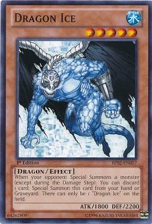 Dragon Ice (BP02-EN057) - Battle Pack 2: War of the Giants 1st Edition Battle Pack 2: War of the Giants Yugioh Single  Squirtle Squad Card Shop.