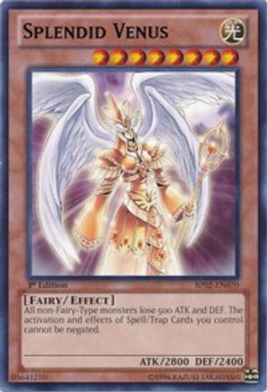 Splendid Venus (BP02-EN070) - Battle Pack 2: War of the Giants Unlimited Battle Pack 2: War of the Giants Yugioh Single  Squirtle Squad Card Shop.