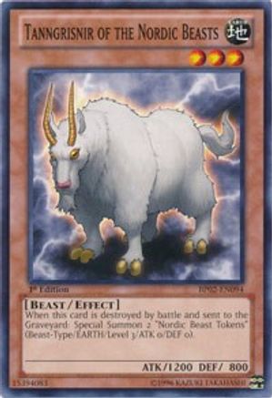 Tanngrisnir of the Nordic Beasts (BP02-EN094) - Battle Pack 2: War of the Giants Unlimited Battle Pack 2: War of the Giants Yugioh Single  Squirtle Squad Card Shop.