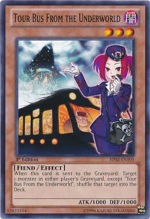 Tour Bus From the Underworld (BP02-EN105) - Battle Pack 2: War of the Giants Unlimited Battle Pack 2: War of the Giants Yugioh Single  Squirtle Squad Card Shop.
