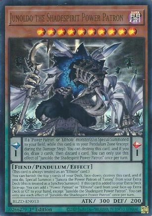 Junoldo the Shadespirit Power Patron (BLZD-EN013) - Blazing Dominion 1st Edition Blazing Dominion Yugioh Single  Squirtle Squad Card Shop.