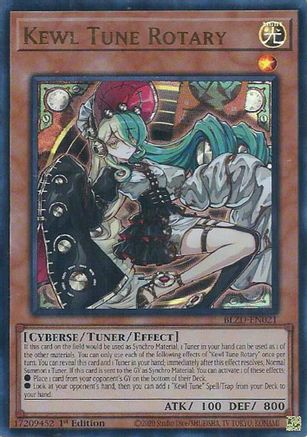 Kewl Tune Rotary (BLZD-EN021) - Blazing Dominion 1st Edition Blazing Dominion Yugioh Single  Squirtle Squad Card Shop.