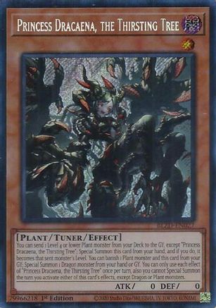 Princess Dracaena, the Thirsting Tree (BLZD-EN027) - Blazing Dominion 1st Edition Blazing Dominion Yugioh Single  Squirtle Squad Card Shop.