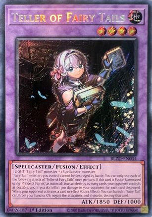 Teller of Fairy Tails (BLZD-EN034) - Blazing Dominion 1st Edition Blazing Dominion Yugioh Single  Squirtle Squad Card Shop.