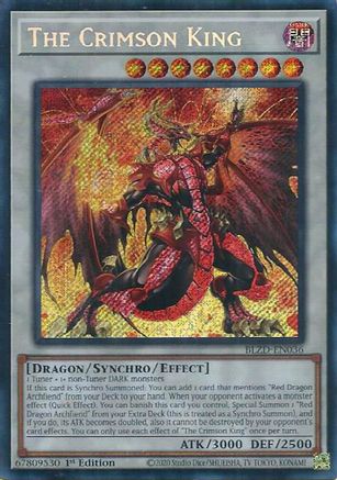 The Crimson King (BLZD-EN036) - Blazing Dominion 1st Edition Blazing Dominion Yugioh Single  Squirtle Squad Card Shop.