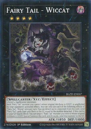 Fairy Tail - Wiccat (BLZD-EN047) - Blazing Dominion 1st Edition Blazing Dominion Yugioh Single  Squirtle Squad Card Shop.