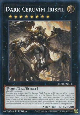 Dark Ceruvim Irisfil (BLZD-EN048) - Blazing Dominion 1st Edition Blazing Dominion Yugioh Single  Squirtle Squad Card Shop.