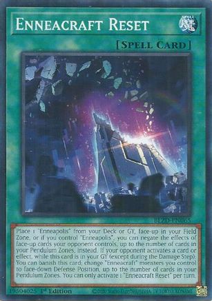 Enneacraft Reset (BLZD-EN065) - Blazing Dominion 1st Edition Blazing Dominion Yugioh Single  Squirtle Squad Card Shop.