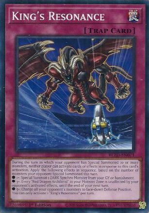 King's Resonance (BLZD-EN071) - Blazing Dominion 1st Edition Blazing Dominion Yugioh Single  Squirtle Squad Card Shop.