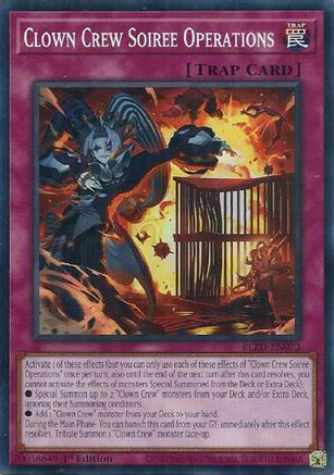 Clown Crew Soiree Operations (BLZD-EN073) - Blazing Dominion 1st Edition Blazing Dominion Yugioh Single  Squirtle Squad Card Shop.