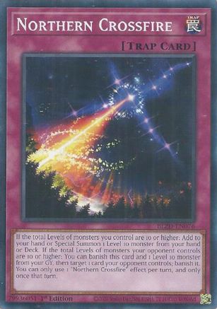 Northern Crossfire (BLZD-EN076) - Blazing Dominion 1st Edition Blazing Dominion Yugioh Single  Squirtle Squad Card Shop.