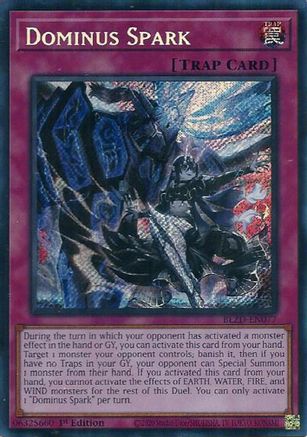 Dominus Spark (BLZD-EN077) - Blazing Dominion 1st Edition Blazing Dominion Yugioh Single  Squirtle Squad Card Shop.