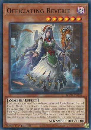 Officiating Reverie (BLZD-EN088) - Blazing Dominion 1st Edition Blazing Dominion Yugioh Single  Squirtle Squad Card Shop.