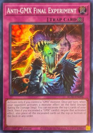 Anti-GMX Final Experiment (BLZD-EN096) - Blazing Dominion 1st Edition Blazing Dominion Yugioh Single  Squirtle Squad Card Shop.