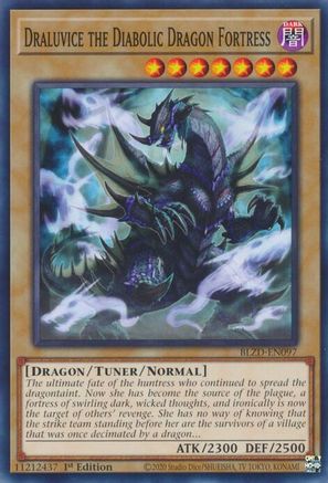 Draluvice the Diabolic Dragon Fortress (BLZD-EN097) - Blazing Dominion 1st Edition Blazing Dominion Yugioh Single  Squirtle Squad Card Shop.
